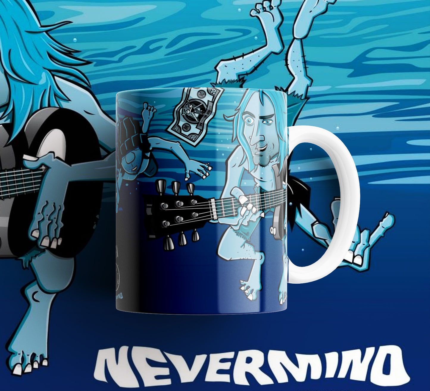 Nirvana Nevermind Šolja