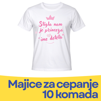 Majice za Cepanje za Tate Devojčice 1 Komad