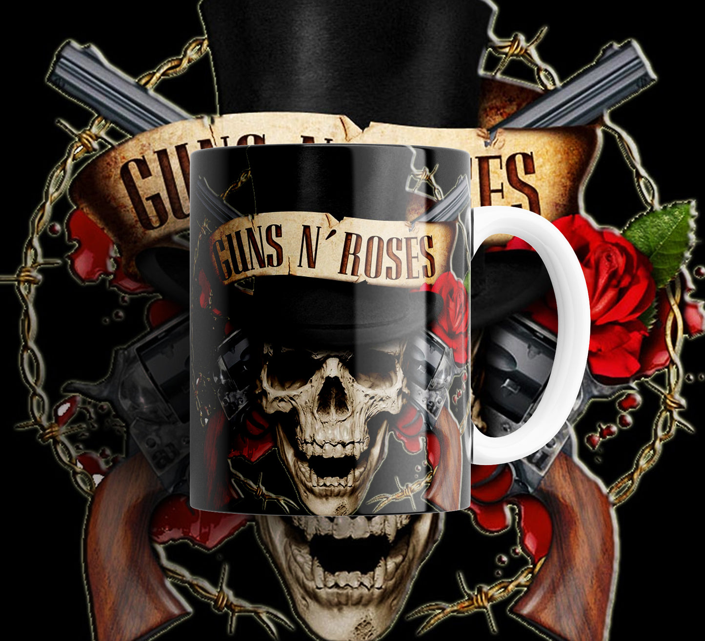 Guns and Roses Šolja