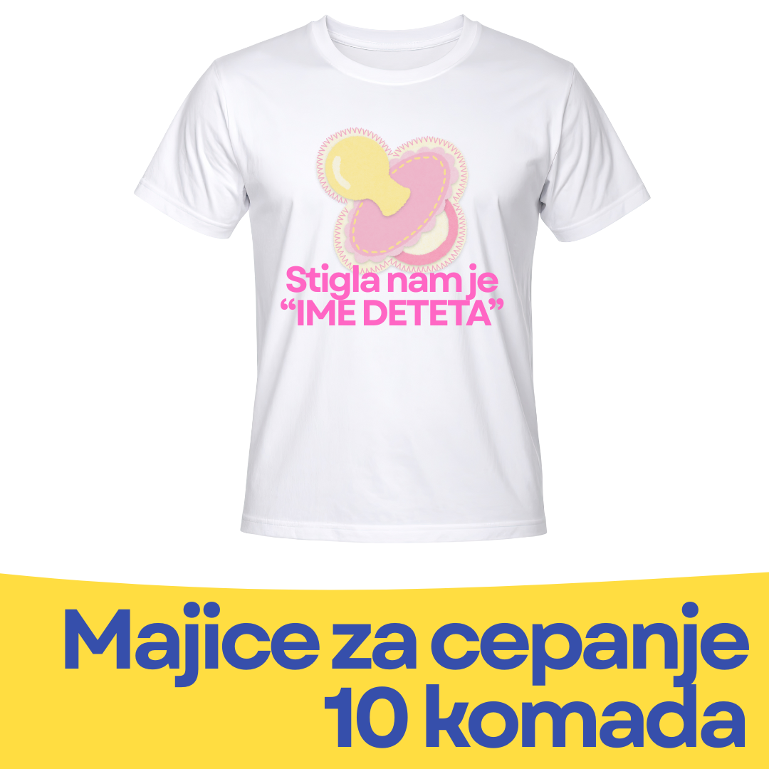 Majica za Rodjenje Devojčice 10 Komada