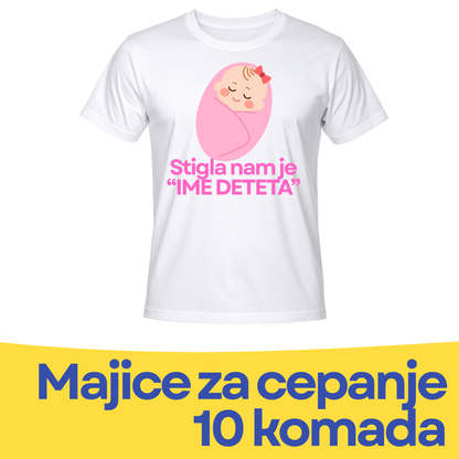 Majice za Rodjenje i Cepanje 10 Komada