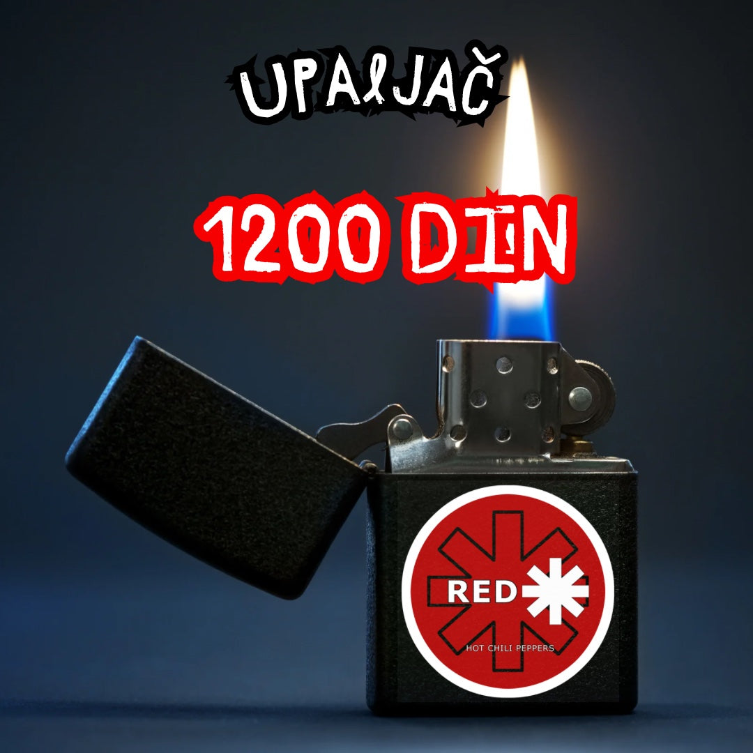 Upaljač Red Hot Chili Peppers