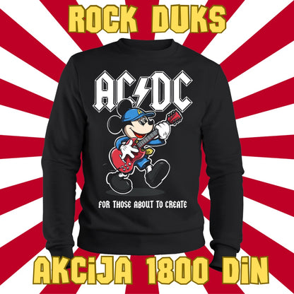 Duks bez kapuljače AC/DC model 1