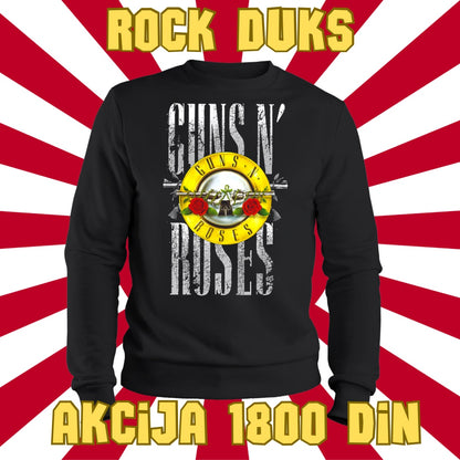 Duks bez kapuljače Guns and Roses 01