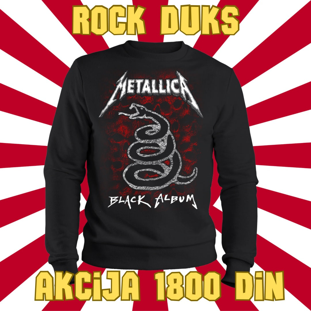 Duks bez kapuljače Metallica Black Album