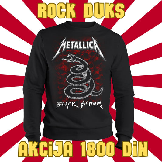 Duks bez kapuljače Metallica Black Album
