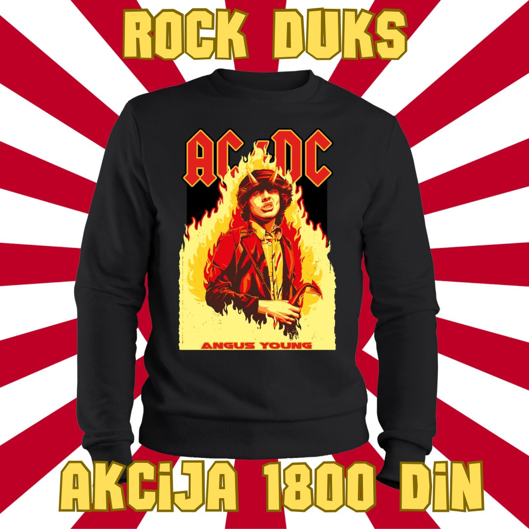 Duks bez kapuljače AC/DC 01
