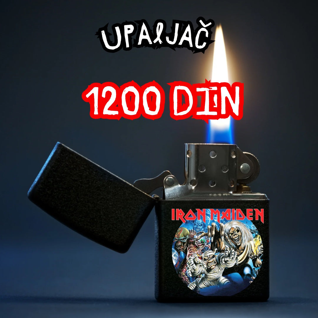 Upaljač Iron Maiden